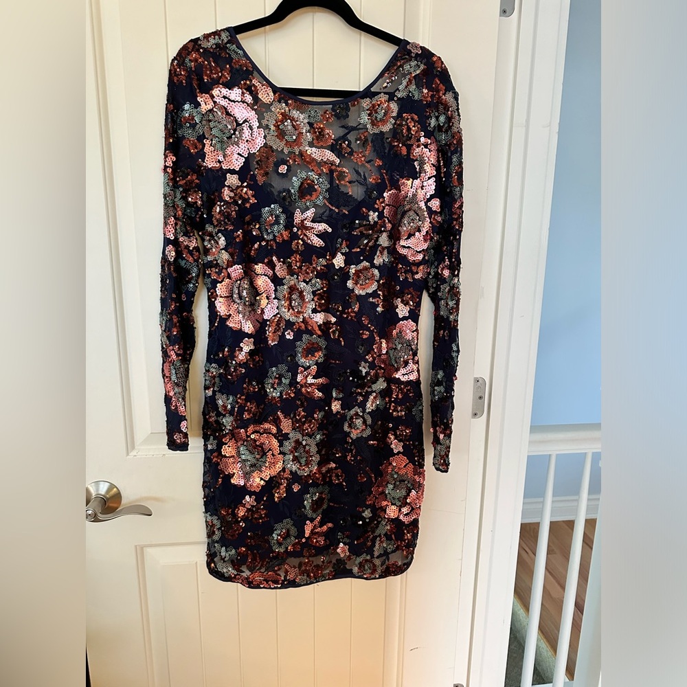 Gorgeous sequined dress, NWT, Anthropologie, size 12.